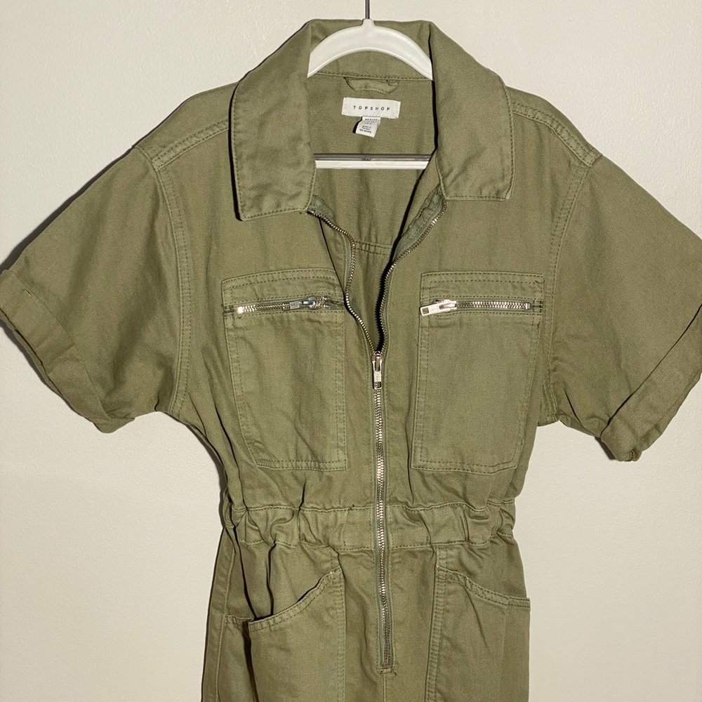 Green TopShop romper